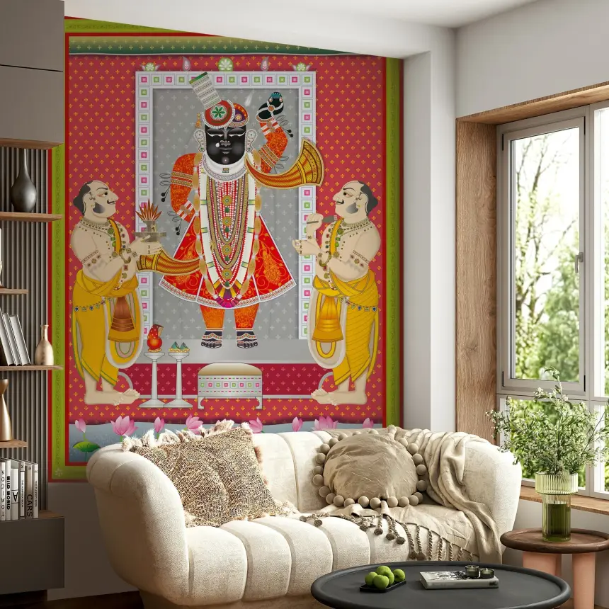 Hindu Deity Art Wall Mural