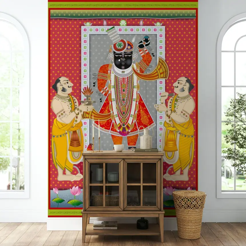 Hindu Deity Art Wall Mural