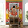 Vibrant Shrinathji Pichwai Devotional Wall Mural 6