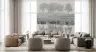 Misty Forest Lake Reflection Wall Mural 7