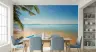 Tropical Beach Ocean View Wall Mural 8