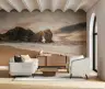 Golden Hour Coastal Archway Wall Mural 8