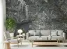 Dark Textured Rock Wall Mural 6