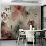 Botanical Watercolour Floral Wall Mural 7