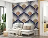 Textured Geometric Wave Wallpaper 6