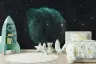 Cosmic Nebula Starry Sky Kids Room Wall Mural 8