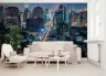 Vibrant Metropolis Night Cityscape Wall Mural 8
