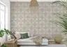 Muted Geometric Star Pattern Wallpaper 7
