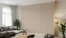 Soft Beige Grid Pattern Wallpaper for Modern Interiors 7