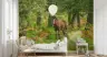 Wild Pony Woodland Forest Wall Mural 7