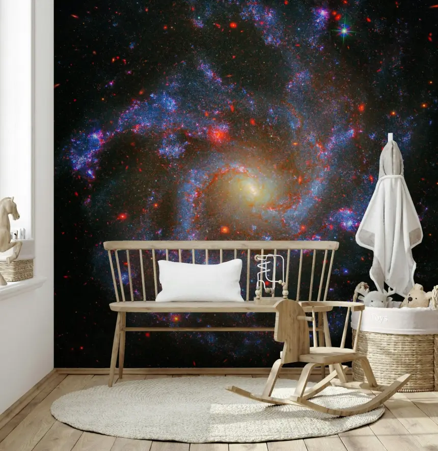 NGC 5468 Galaxy Wall Mural
