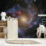 Mesmerizing Cosmic Spiral Galaxy Wall Mural 6