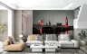 Dramatic London Parliament and Big Ben Night Wall Mural 6