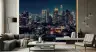 Vibrant Cityscape Night Wall Mural 8