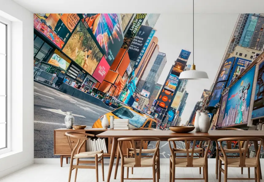 NYC Buzz Wall Mural
