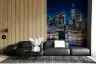 New York City Nightscape Wall Mural 8