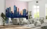 Golden Hour Manhattan Skyline Wallpaper with Brooklyn Bridge 8