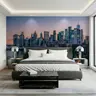 Dusk City Skyline Panoramic Wall Mural 6
