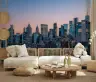 Dusk City Skyline Panoramic Wall Mural 8