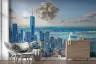 New York City Skyline Panoramic Wall Mural 8