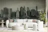 New York Cityscape Riverfront Wall Mural 7