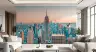 Manhattan Sunset Skyline Wall Mural 8