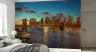 Vibrant NYC Skyline and Brooklyn Bridge Wall Mural 8
