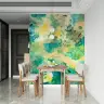 Vibrant Abstract Watercolour Wall Mural 8