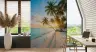 Tropical Sunset Beach Wall Mural 6