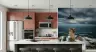 Dramatic Ocean Rock Formations Wall Mural 6