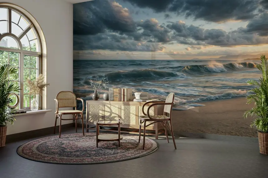 Ocean's Embrace Wall Murals