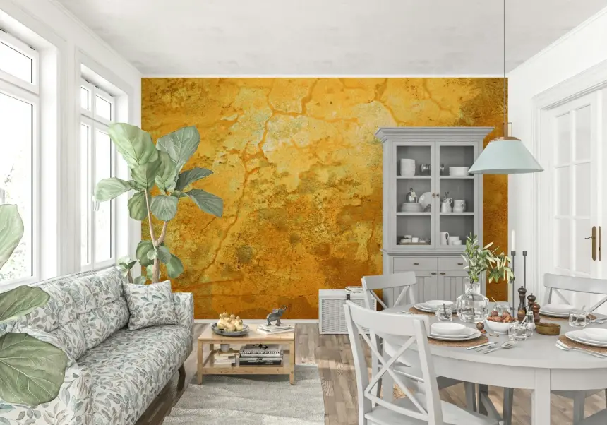 Old Cracked Wall Mural