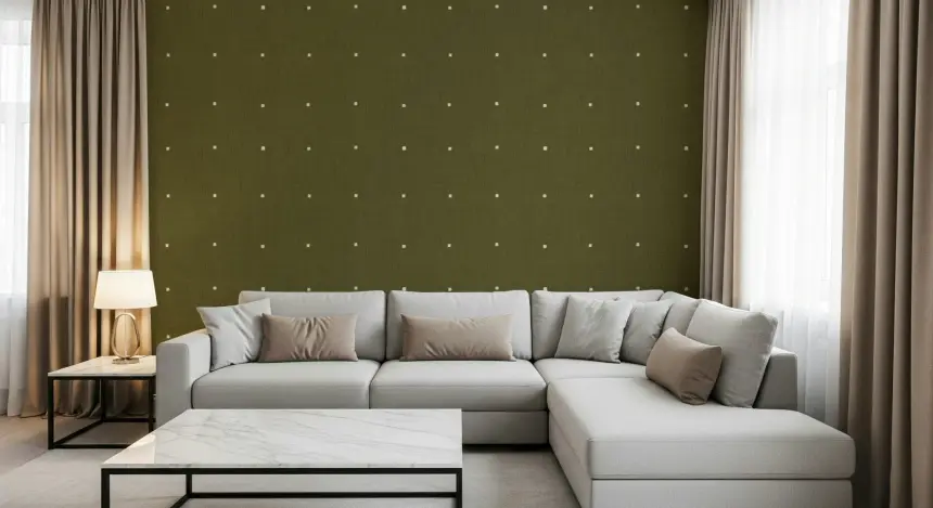 Olive Grove Texture Wallpaper