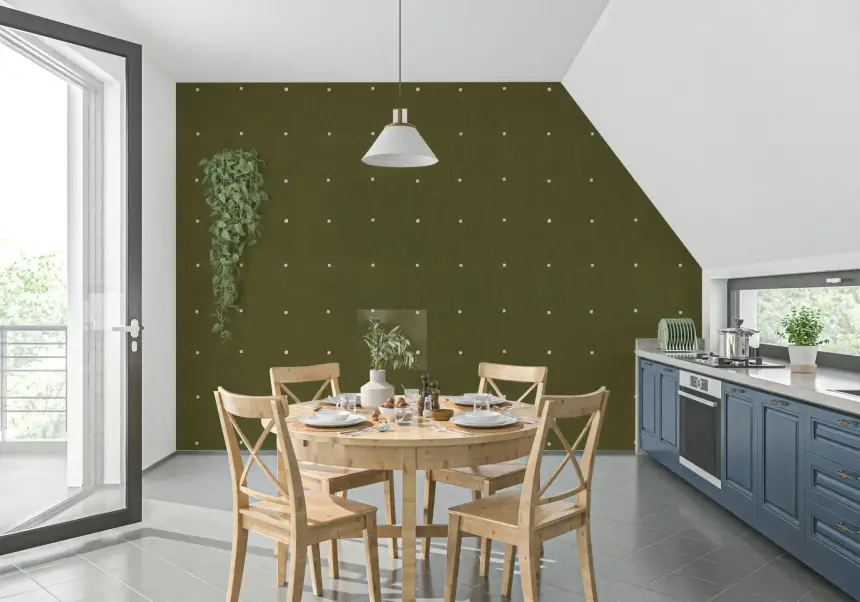 Olive Grove Texture Wallpaper