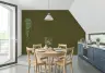 Olive Green Textured Dot Pattern Wallpaper 6