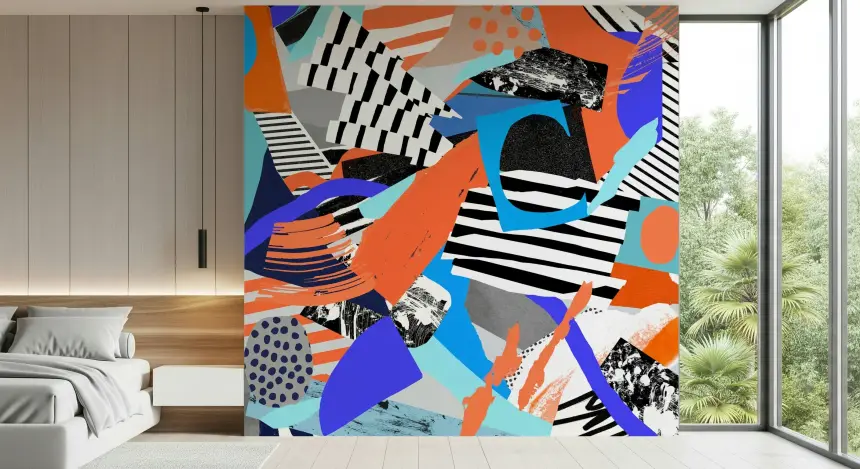 Orange Dream Wall Mural