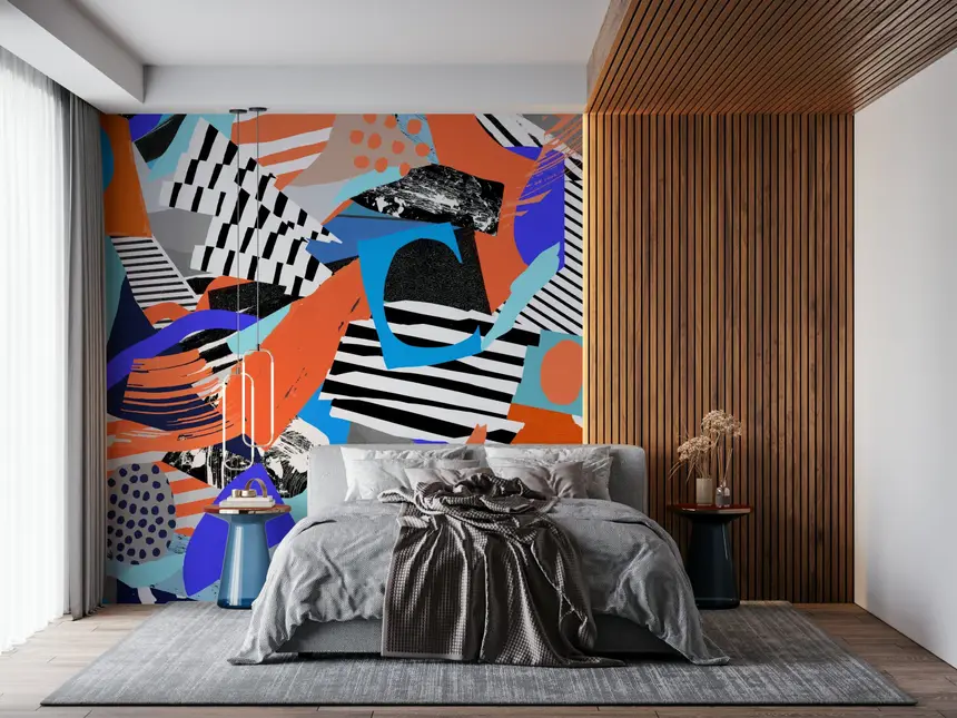 Orange Dream Wall Mural
