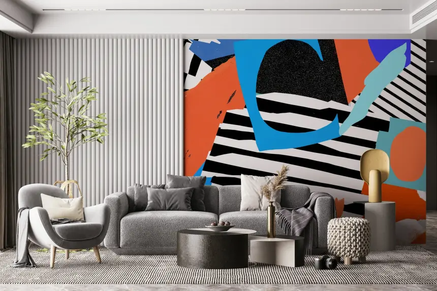 Orange Dream Wall Mural