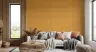 Mustard Hand-Drawn Grid Pattern Wallpaper 6