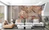 Elegant Striped Orchid Botanical Wall Mural 7
