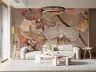 Elegant Striped Orchid Botanical Wall Mural 6