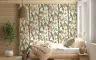 Paradise Birds and Floral Branches Wallpaper 8