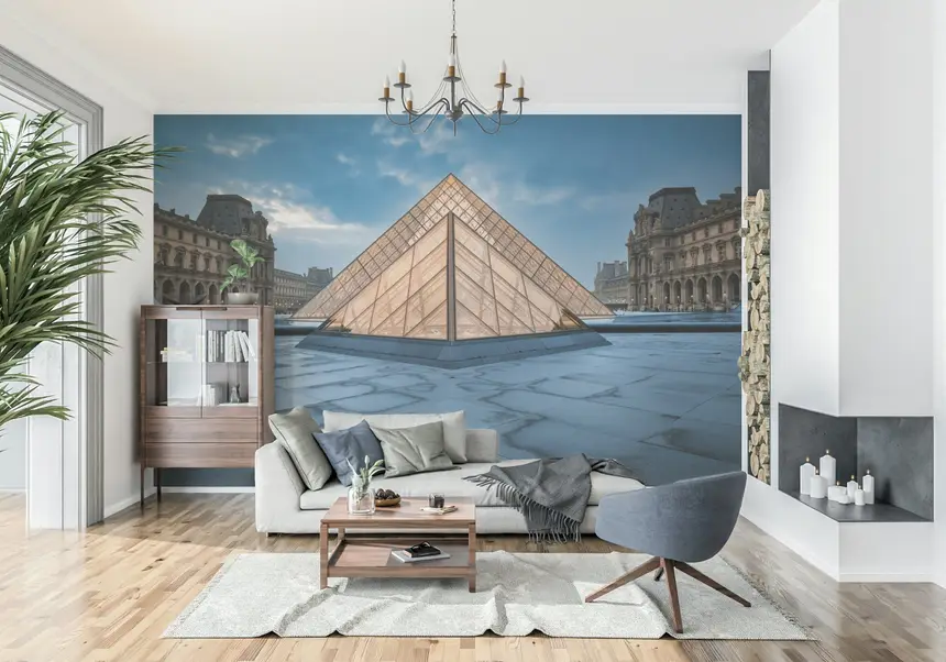 Parisian Pyramid Wall Mural -2259332