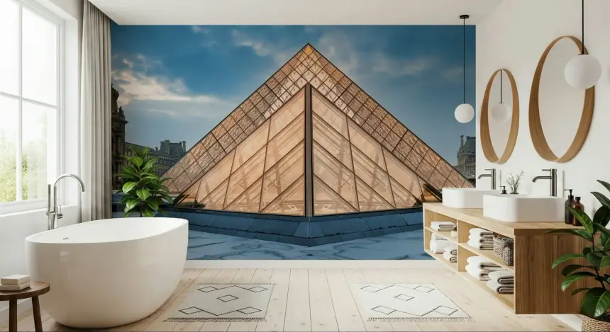 Parisian Pyramid Wall Mural -2259332