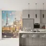Romantic Paris Eiffel Tower Bokeh Wall Mural 7