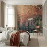 Parisian Autumn Street Wall Mural 6