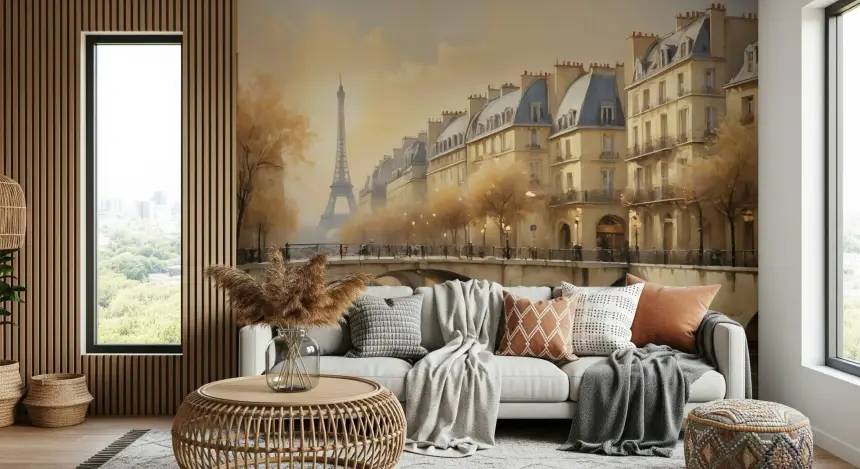 Parisian Serenity Wall Mural