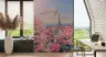 Parisian Spring Blossom Eiffel Tower Wall Mural 8