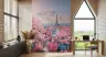 Parisian Spring Blossom Eiffel Tower Wall Mural 7