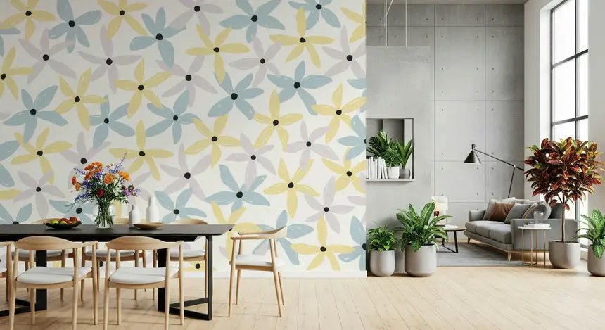 Soft Bloom Wall Mural -2308089